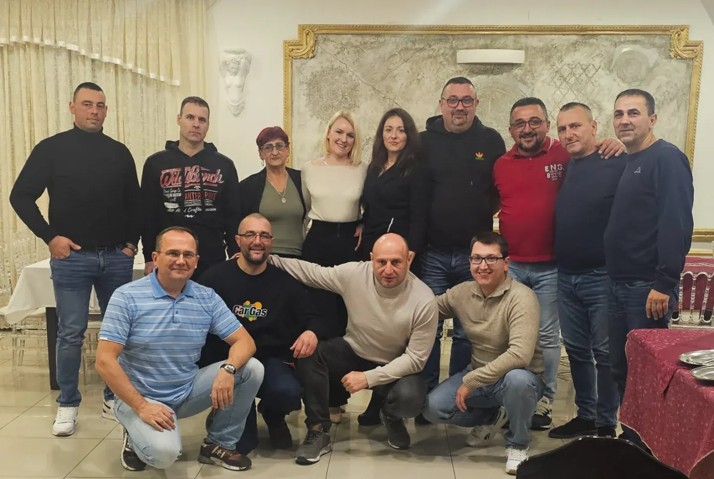Kolektiv Car Gas na proslavi kraja 2024. godine